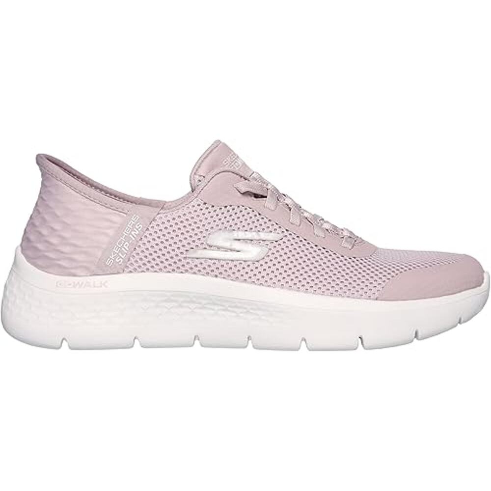 Skechers Womens Go Walk Flex Hands Free Slip-ins-Grand Entry Size 7 Mauve NWT - Picture 3 of 6